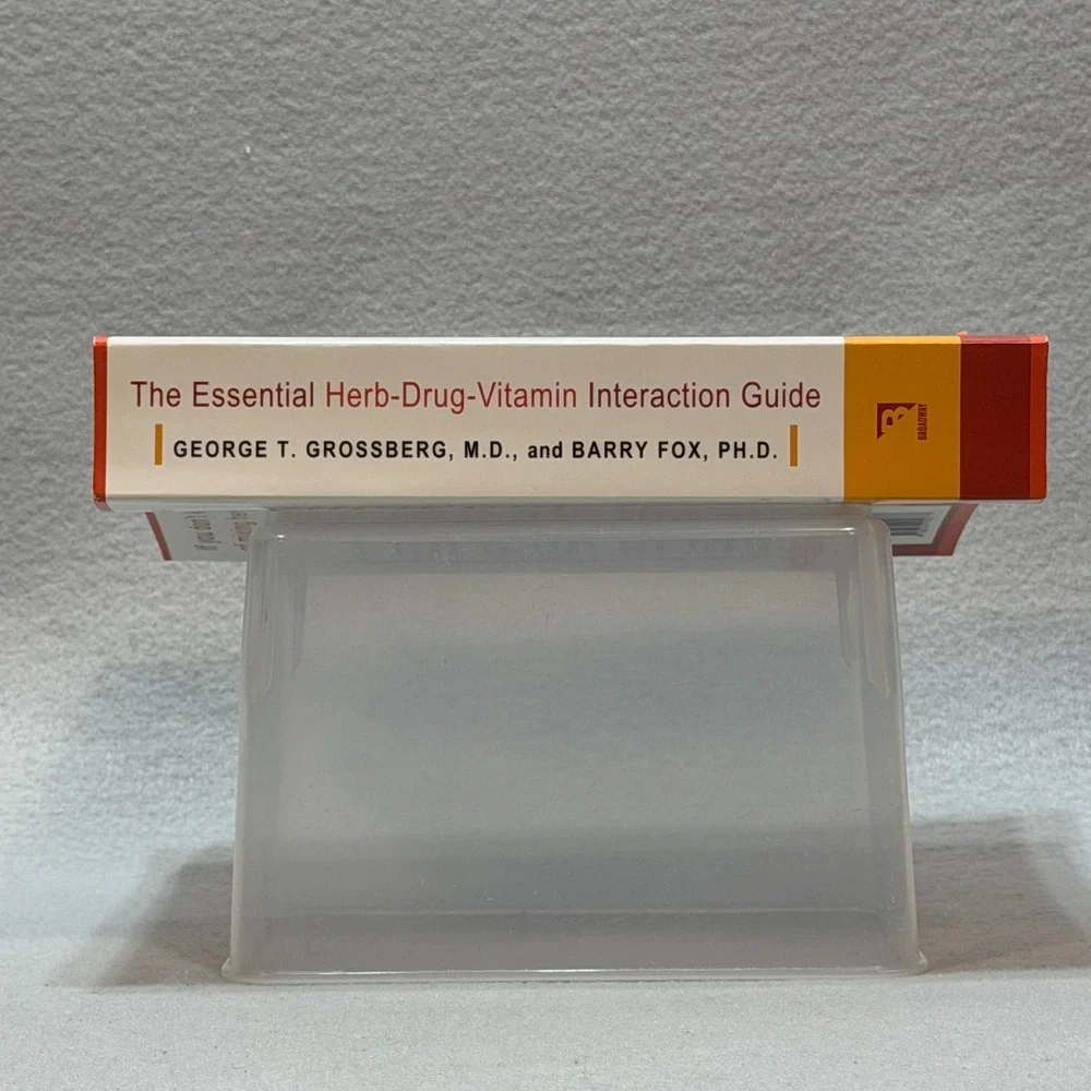 The Essential Herb‎ Drug Vitamin Interaction Guide Paperback Grossberg Fox 2007